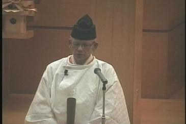 元日祭　教務総長あいさつ　その２