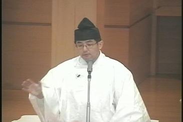 1月10日　月例祭祭典後の教話　その１