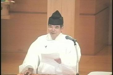 1月22日　月例祭祭典後の教話　その２