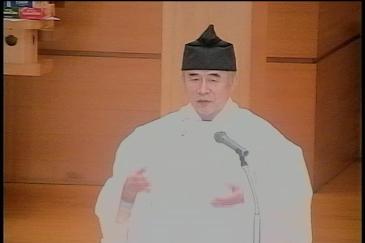 2月22日　月例祭祭典後の教話　その1