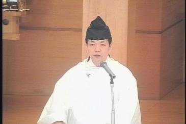 3月22日　月例祭祭典後の教話　その1