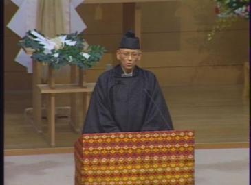 天地金乃神大祭 教務総長あいさつ