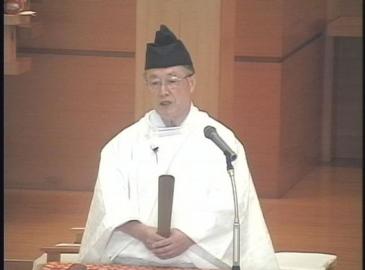 7月10日月例祭祭典後の教話　その2