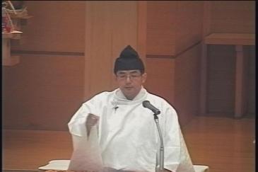 11月22日　月例祭祭典後の教話　その１