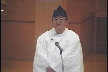 1月10日　月例祭祭典後の教話その２
