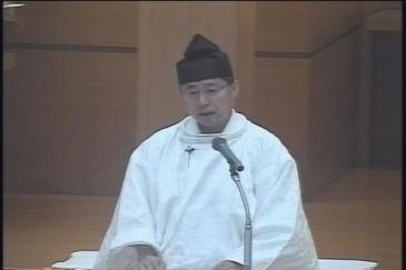 5月10日　月例祭祭典後の教話　その２