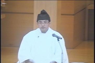 8月22日 月例祭 祭典後の教話その1