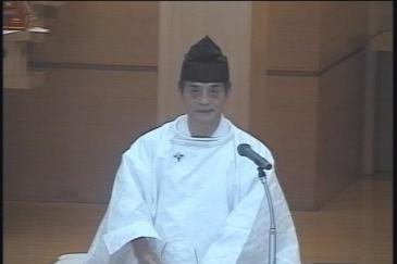 10月22日　月例祭祭典後の教話　その1