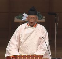 布教功労者報徳祭　教務総長挨拶