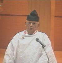 1月1日　元日祭　教務総長挨拶