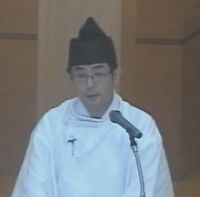 1月22日　月例祭 祭典後の教話