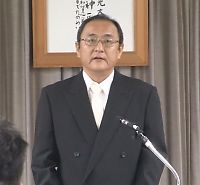 7月25日　内局就退任式　教務総長挨拶