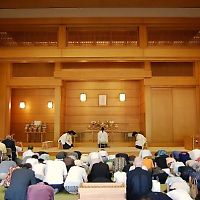 【教話】　8月10日　月例祭 祭典後の教話