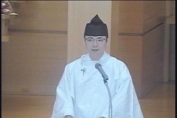 【教話】　5月22日 月例祭 祭典後の教話