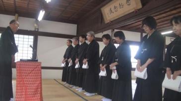 7月15日 金光教学院特科卒業式