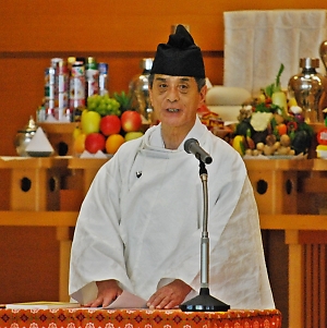 【教話】　7月22日月例祭 祭典後の教話