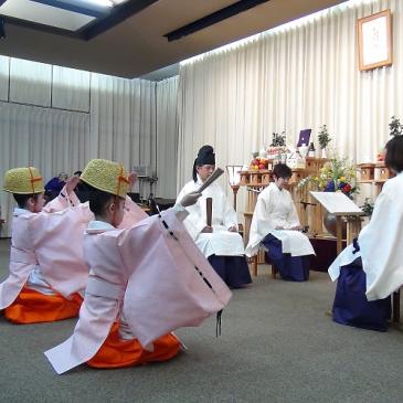2月14日　金光教典楽会結成60年感謝祭並びに典楽功労者報徳祭