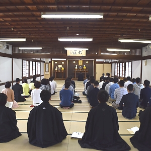 5月14日　平成27年度 金光教学院本科入寮式