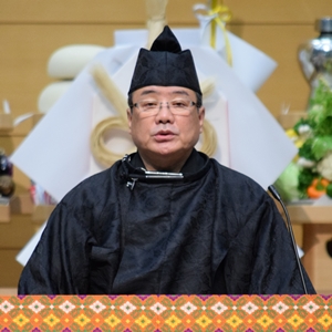 【生神金光大神大祭】教務総長挨拶