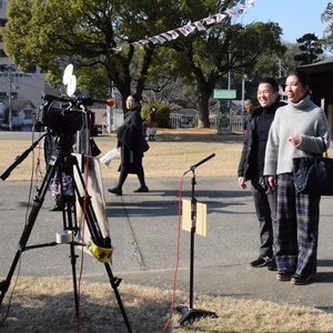 令和２年　正月のご霊地　定点カメラ