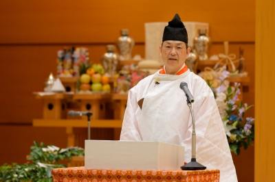 【秋季霊祭】教務総長挨拶