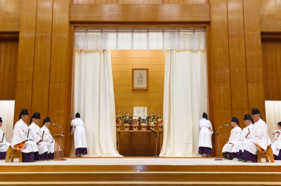 布教功労者報徳祭並びに全教集会が執り行われました