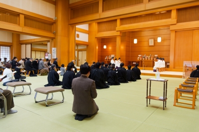 1月22日 月例祭が仕えられました
