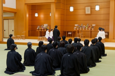 4月10日 月例祭が仕えられました