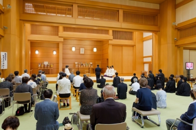 7月22日 月例祭が仕えられました